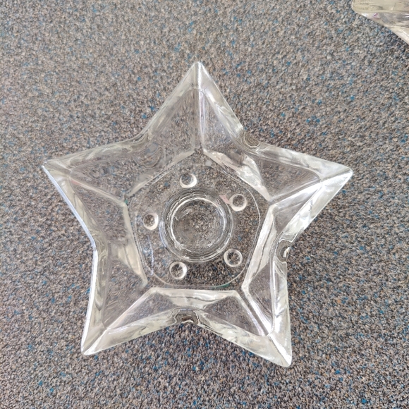 Pair of Star Shaped Candlestick Holders - Picture 8 of 8